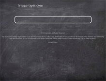 Tablet Screenshot of lavage-tapis.com